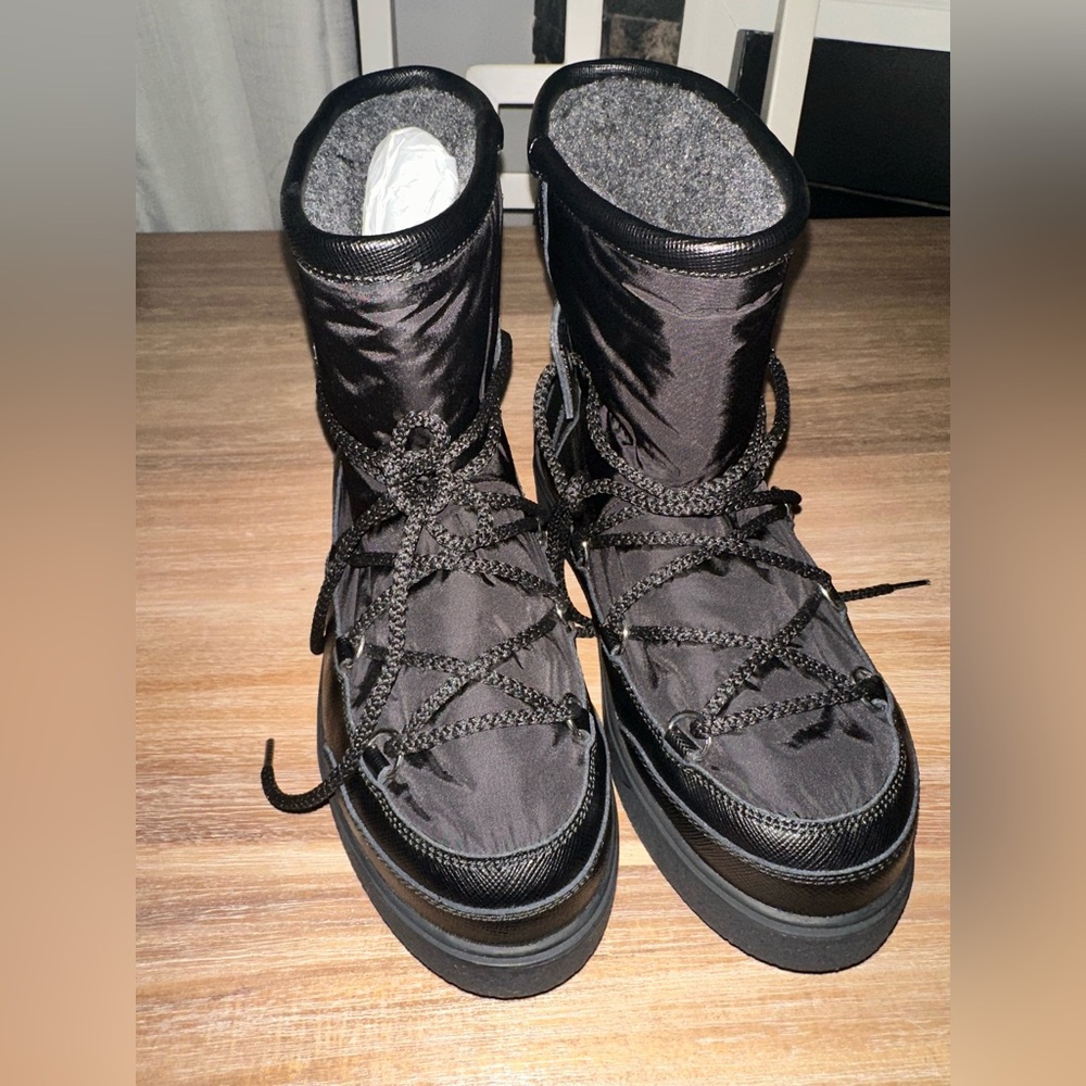 Never worn Moncler size 7 boots